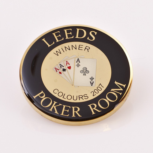 LEEDS POKER ROOM, WINNER COLOURS 2007, GROSVENOR CASINOS,  Poker Card Guard
