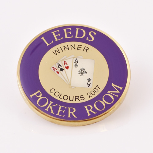 LEEDS POKER ROOM, WINNER COLOURS 2007, GROSVENOR CASINOS, Poker Card Guard