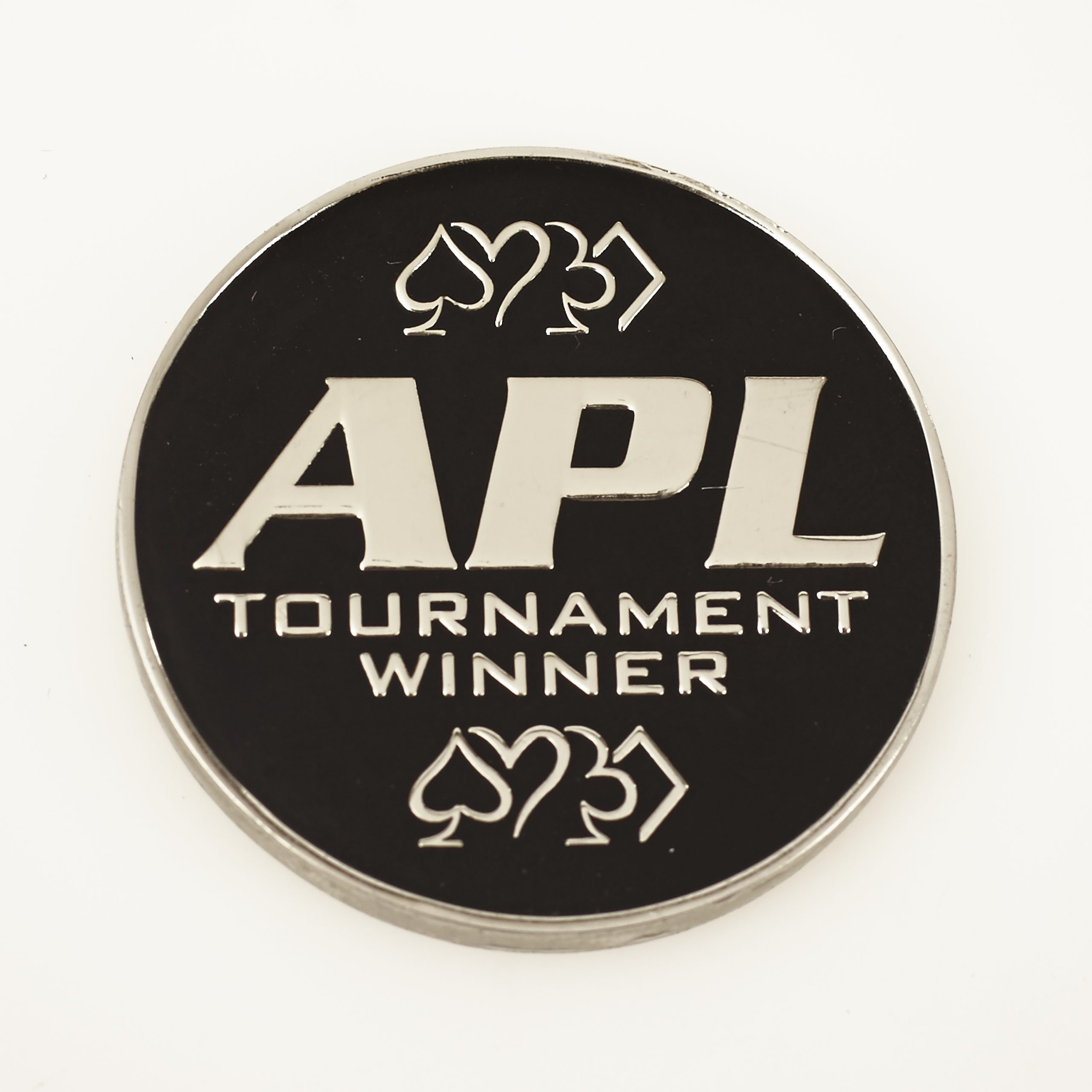 APL AUSTRALIAN POKER LEAGUE, TOURNAMENT WINNER (Yellow), playAPL.com.au,  Poker Card Guard