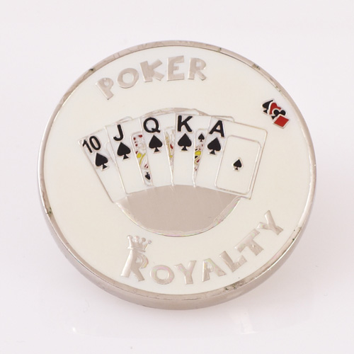 POKER ROYALTY, ROYAL FLUSH (Spades), Poker Card Guard