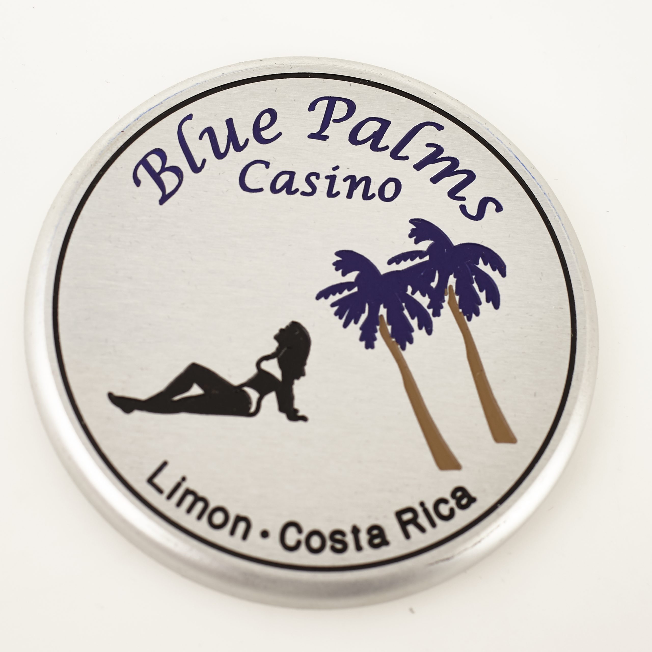 BLUE PALMS CASINO, LIMON, COSTA RICA, DEALER BUTTON