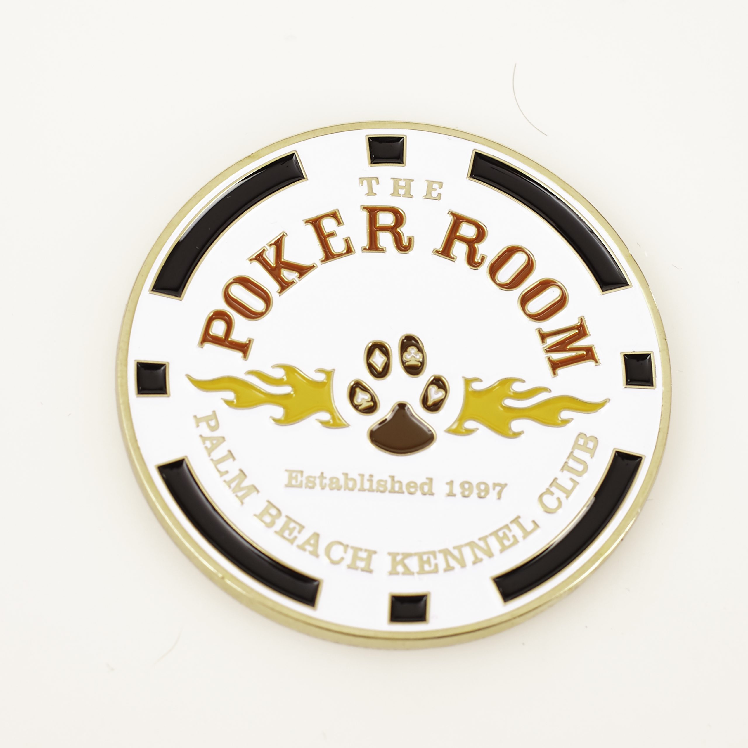PALM BEACH KENNEL CLUB, POKER ROOM, Poker Card Guard