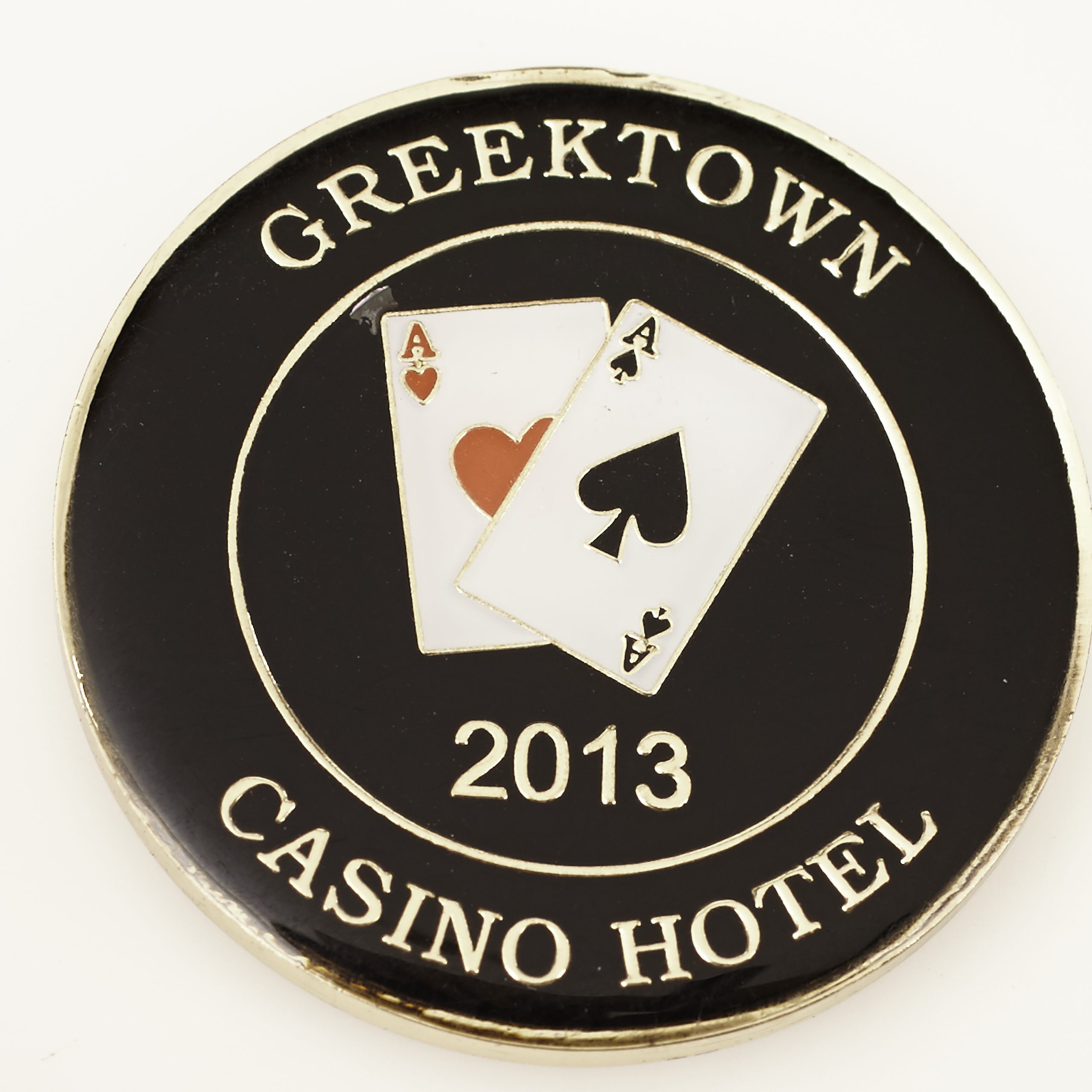 GREEKTOWN  CASINO 2013, Poker Card Guard