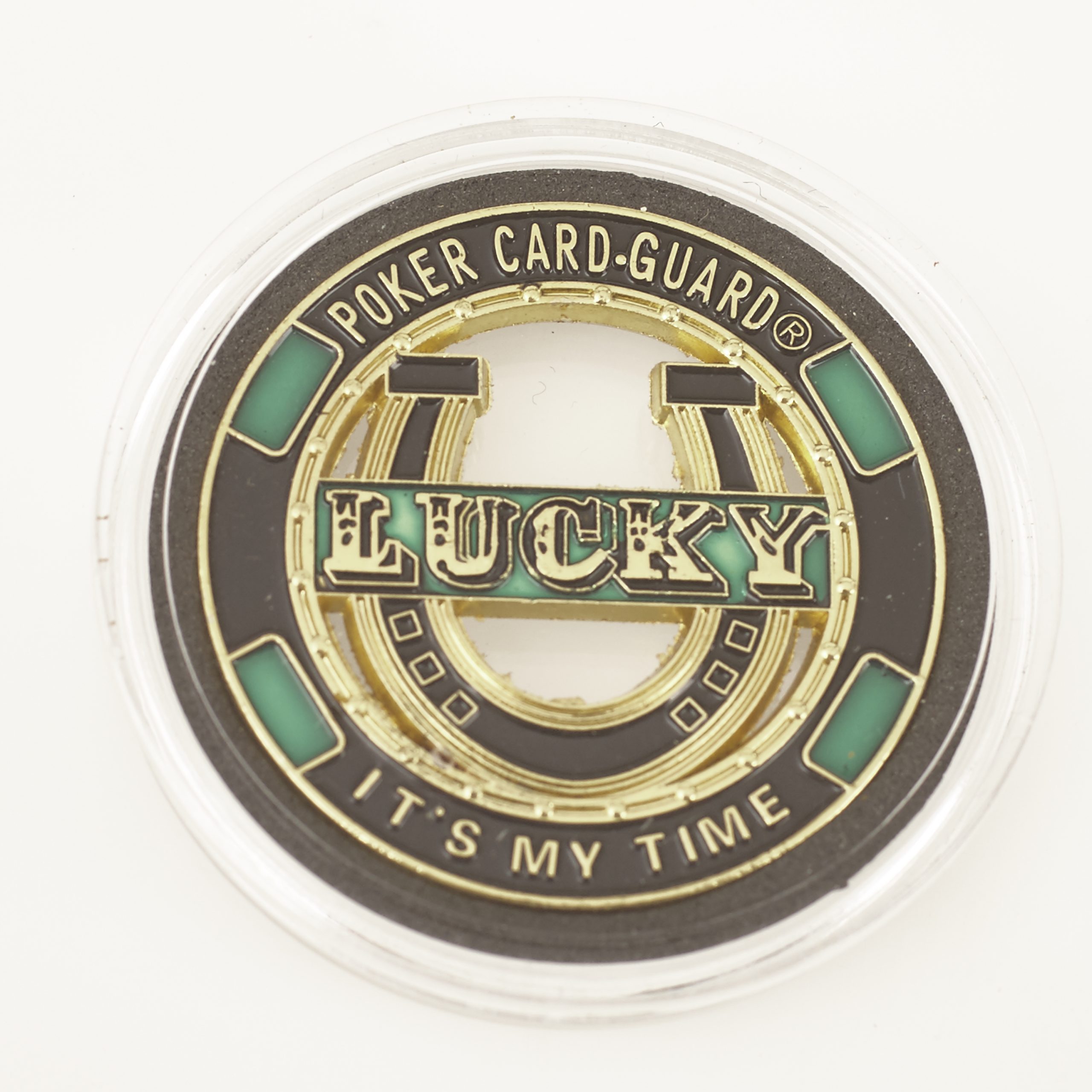 LUCKY, IT’S MY TIME, Poker Card Guard