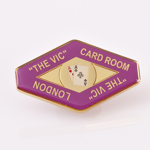 “THE VIC” CARD ROOM LONDON, THE VICTORIA GROSVENOR CASINOS, Poker Card Guard