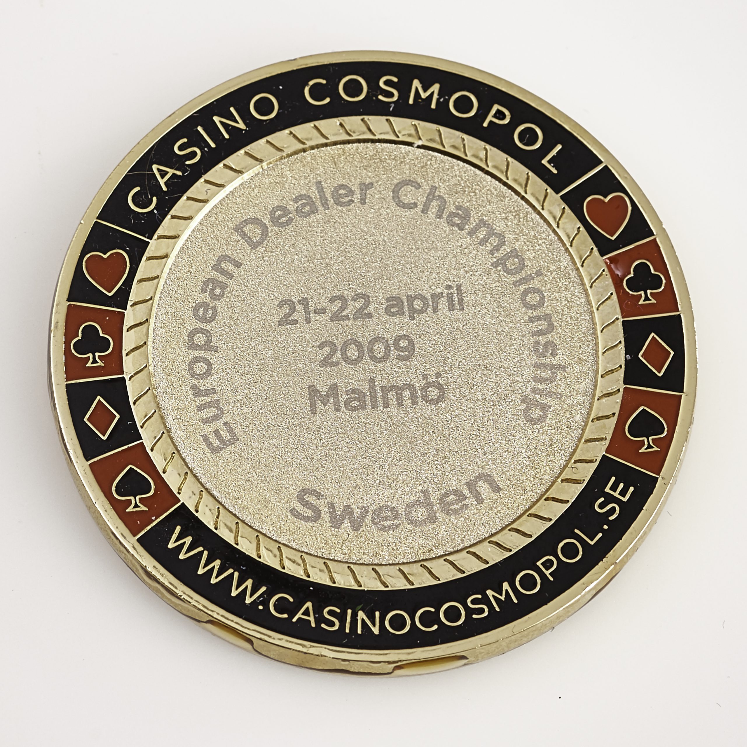 CASINO COSMOPOL, EUROPEAN DEALER CHAMPIONSHIP, Poker Card Guard