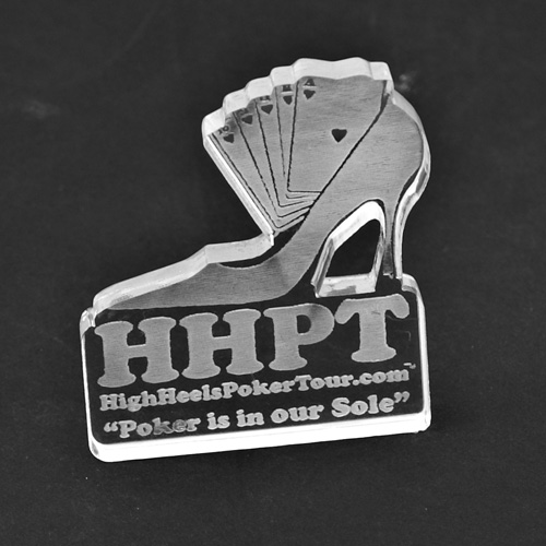 HIGH HEELS POKER TOUR, HHPT, Poker Card Guard