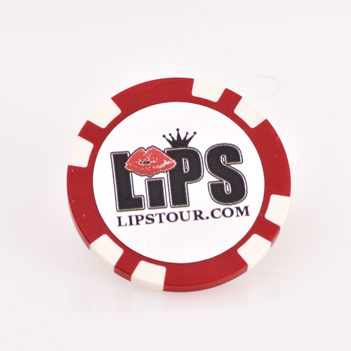 LIPS, LADIES INTERNATIONAL POKER SERIES, Poker Chip Card Guard