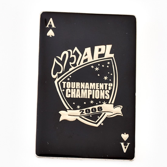 APL, TOURNAMENT OF CHAMPIONS, ACE SPADES, Poker Card Guard