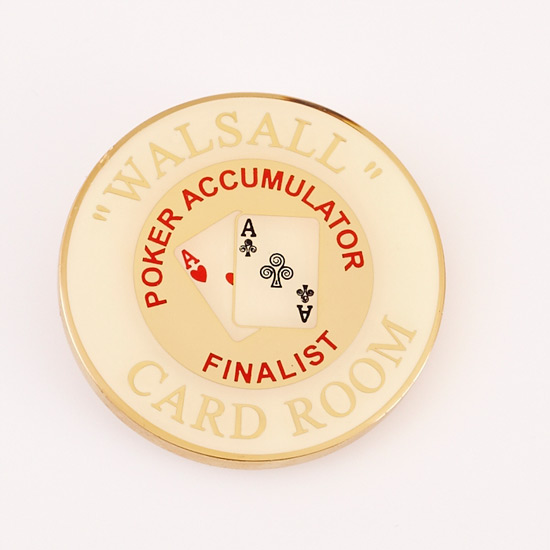 “WALSALL” CARD ROOM, POKER ACCUMULATOR FINALIST, GROSVENOR CASINOS, Poker Card Guard