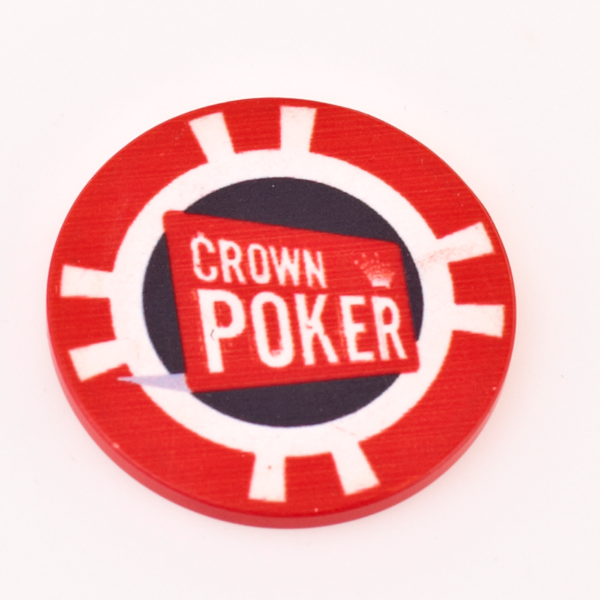 CROWN, Tournament ‘TERMINATOR’ Chip, Poker Card Chip