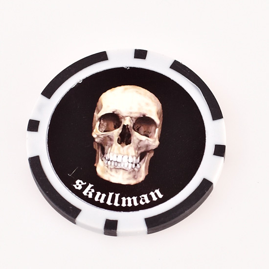 SKULLMAN, Poker Card Guard Chip