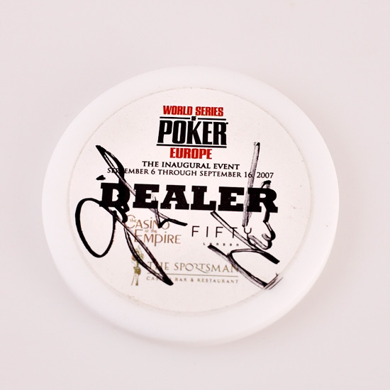 WSOP Europe Signed
