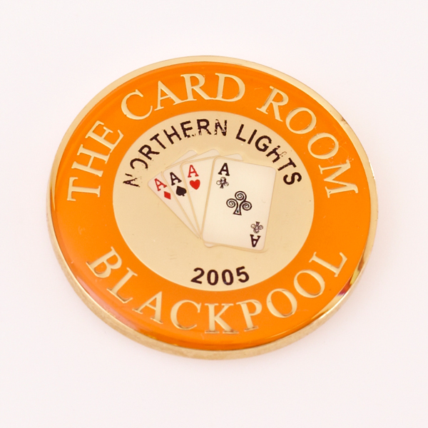 THE CARD ROOM BLACKPOOL, NORTHERN LIGHTS 2005, GROSVENOR CASINOS, Poker Card Guard