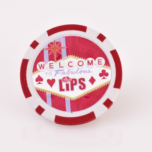 LIPS, LADIES INTERNATIONAL POKER SERIES, Poker Chip Card Guard