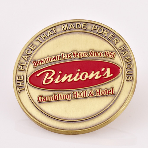 BINION’S , THE PLACE THAT MADE POKER FAMOUS, Poker Card Guard