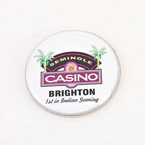 SEMINOLE CASINO BRIGHTON, Poker Card Guard Spinner