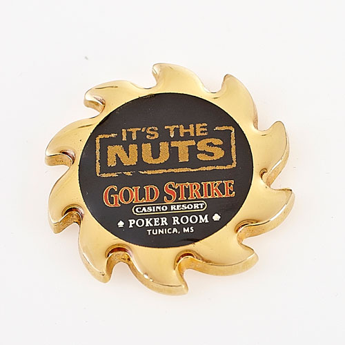 GOLD STRIKE CASINO RESORT, TUNICA, MS. Poker Spinner Card Guard