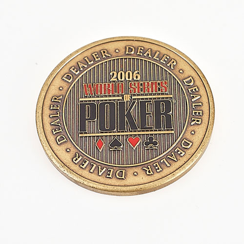 WSOP 2006 DEALER, No. 1, Poker Dealer Button