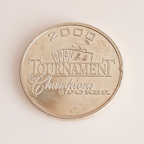 2000 TOURNAMENT OF CHAMPIONS OF POKER, THE ORLEANS, Poker Card Guard