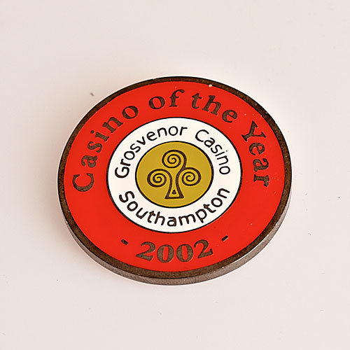 GROSVENOR CASINO SOUTHAMPTON, CASINO OF THE YEAR 2002, Poker Card Guard