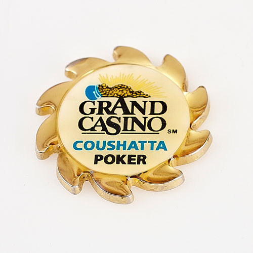 GRAND CASINO COUSHATTA, Poker Spinner Card Guard