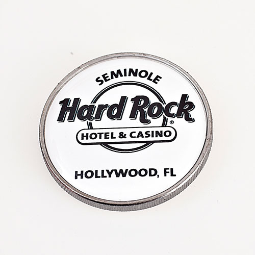 SEMINOLE CASINO HOLLYWOOD, HARD ROCK, SPINNER Poker Card Guard