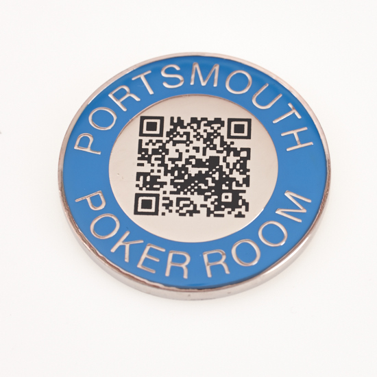 PORTSMOUTH POKER ROOM, QR CODE, GROSVENOR CASINOS, Poker Card Guard