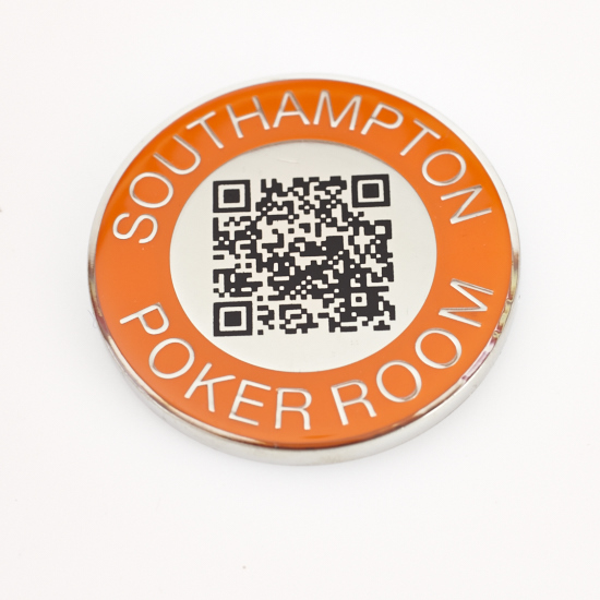 SOUTHAMPTON POKER ROOM, QR CODE, GROSVENOR CASINOS, Poker Card Guard