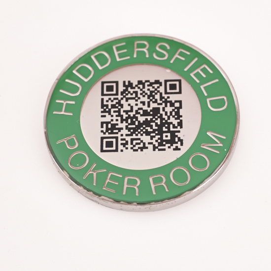 HUDDERSFIELD POKER ROOM, GROSVENOR CASINOS, QR CODE, Poker Card Guard