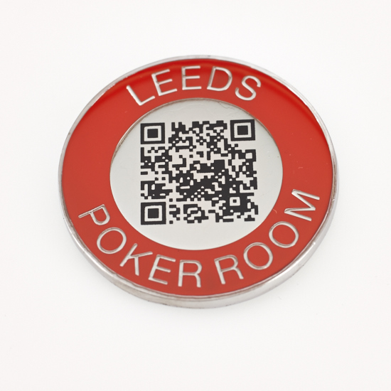 LEEDS POKER ROOM, QR CODE, GROSVENOR CASINOS, Poker Card Guard