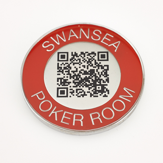 SWANSEA POKER ROOM, QR CODE, GROSVENOR CASINOS, Poker Card Guard