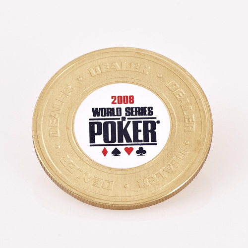 WSOP, World Series of Poker, DEALER BUTTON, 39th ANNUAL, Poker Card Guard