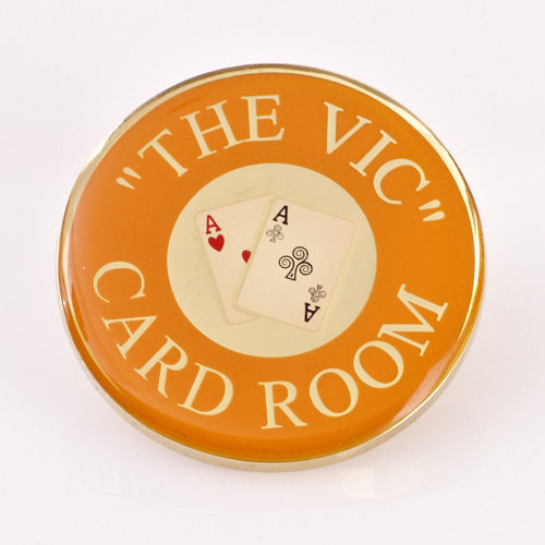 “THE VIC” (THE VICTORIA) CARD ROOM, GROSVENOR CASINOS, EUROPEAN CHAMPIONSHIPS 2005, Poker Card Guard