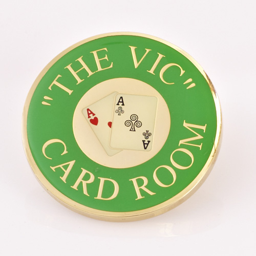 “THE VIC” (THE VICTORIA) CARD ROOM, GROSVENOR CASINOS, WORLD MASTERS 2005, Poker Card Guard