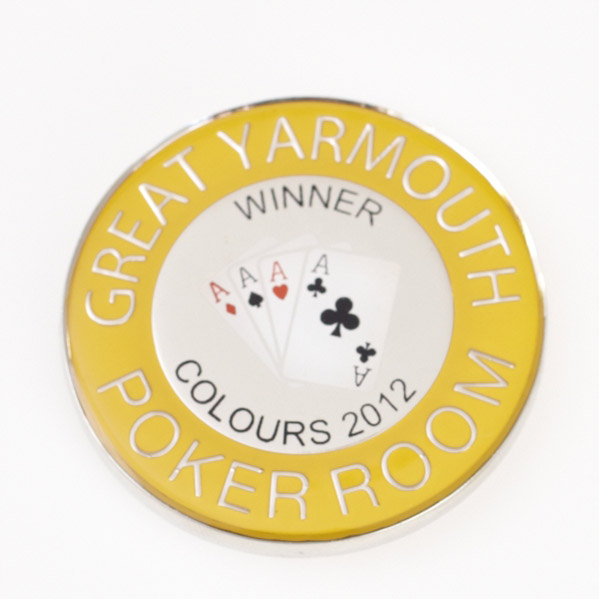 GREAT YARMOUTH POKER ROOM, GROSVENOR CASINOS, WINNER COLOURS 2012, Poker Card Guard