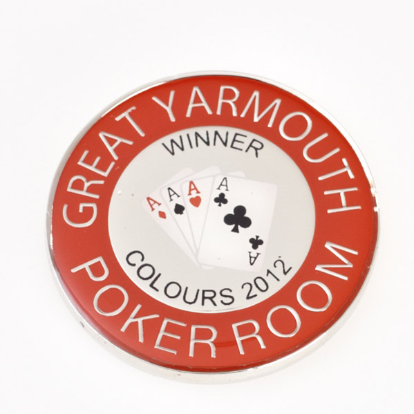 GREAT YARMOUTH POKER ROOM, GROSVENOR CASINOS, WINNER COLOURS 2012, Poker Card Guard