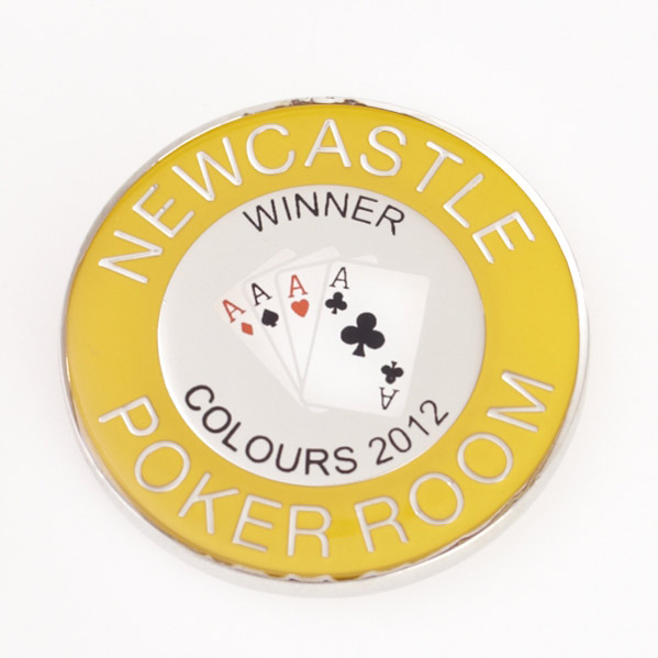 NEWCASTLE POKER ROOM, WINNER COLOURS 2012, GROSVENOR CASINOS, Poker Card Guard