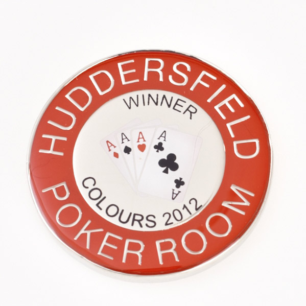 HUDDERSFIELD POKER ROOM, GROSVENOR CASINOS, WINNER COLOURS 2012, Poker Card Guard