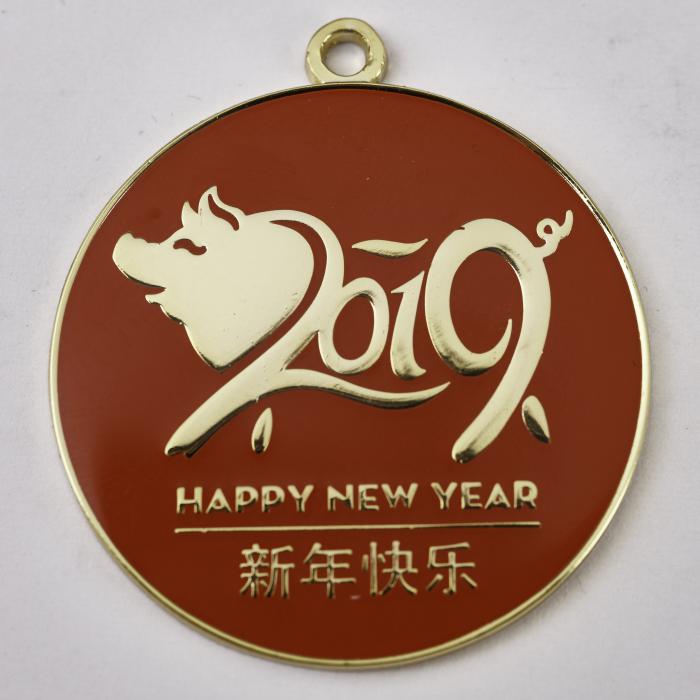 HAPPY NEW YEAR 2019, YEAR OF THE PIG, EMPIRE CASINO, Poker Card Guard