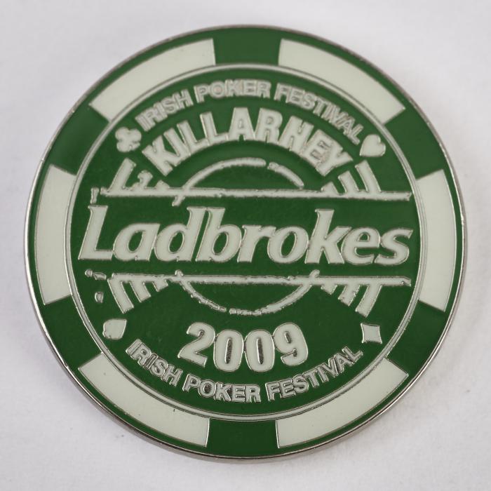 LADBROKES IRISH POKER FESTIVAL, KILLARNEY, 2009, Poker Card Guard