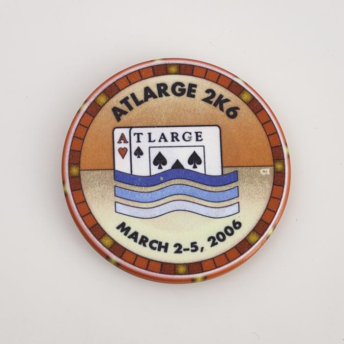 ATLARGE 2K6, Poker Card Guard Chip