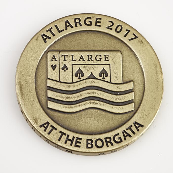 ATLARGE 2017 AT THE BORGATA, Poker Card Guard