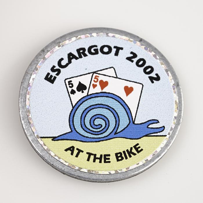 ESCARGOT 2002, AT THE BIKE, Poker Spinner Card Guard