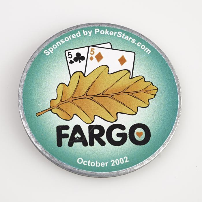 FARGO, SPONSORED BY POKERSTARS.COM, Poker Spinner Card Guard