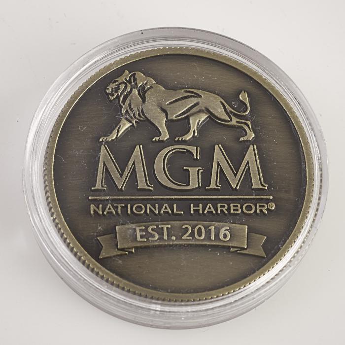 MGM NATIONAL HARBOR EST. 2016, Poker Card Guard