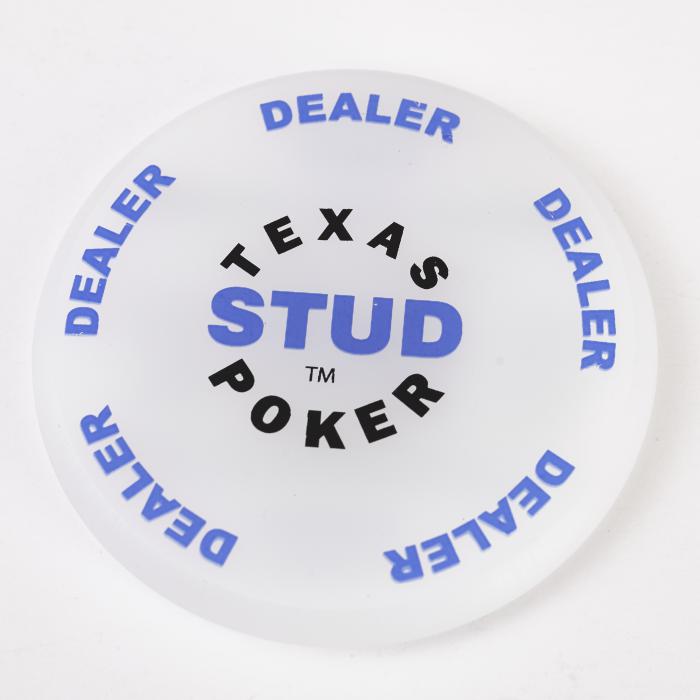 PALMS CASINO, TEXAS STUD POKER, Poker Dealer Button