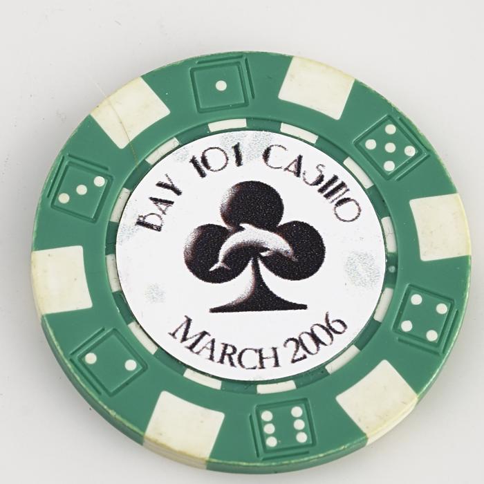 LIPS LADIES INTERNATIONAL POKER SERIES, BAY 101 CASINO, MARCH 2006, Poker Card Guard Chip