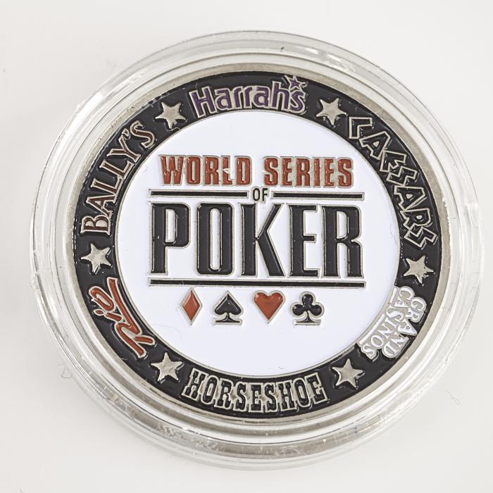 WORLD SERIES OF POKER, Ace Hearts Ace Spades Reverse Side), Poker Card Guard
