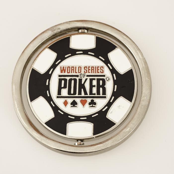WSOP WORLD SERIES OF POKER, (The CENTRE SPINS around), Poker SPINNER Card Guard